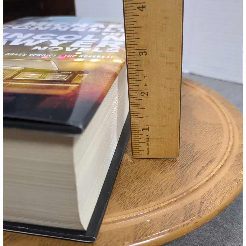 The Lincoln Lawyer First Omnibus Brass Verdict Reversal Michael Connelly 1st Ed.